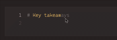 Can't accept suggestions screenshot